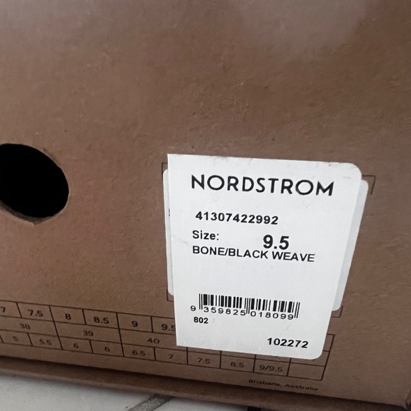 FRANKIE 4 Malone Bone/Black Weave NIB 9.5 MSRP $188 - Picture 2 of 10